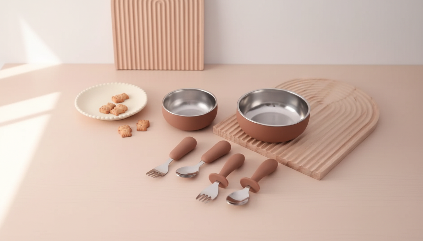 6-Piece Baby Feeding Set for Early Solids & Self-Feeding