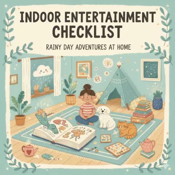 Indoor Fun Checklist for Kids: Easy Ideas for All Ages